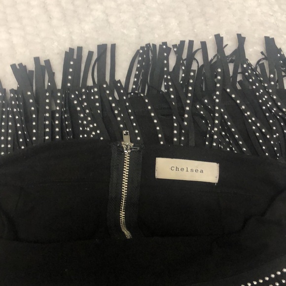 Honey high waist Fringe skirt current on site - Picture 7 of 8